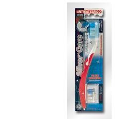 Silvercare plus medium toothbrush + refill