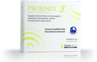 Probinul 5 12 bustine 5 g aroma cioccolato