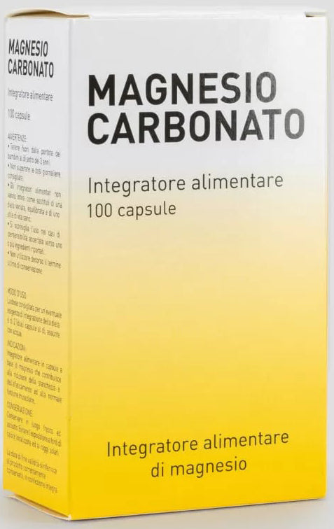 Carbonato de magnesio 100 cápsulas