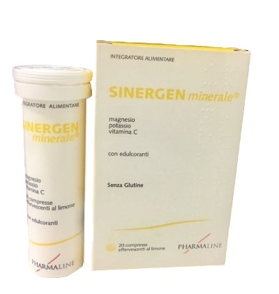 Sinergen Mineral Lemon 20 Effervescent Tablets