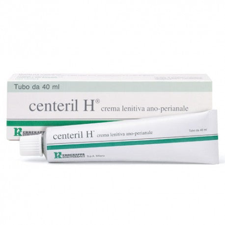 Centeril h crema lenitiva rettale 40 g