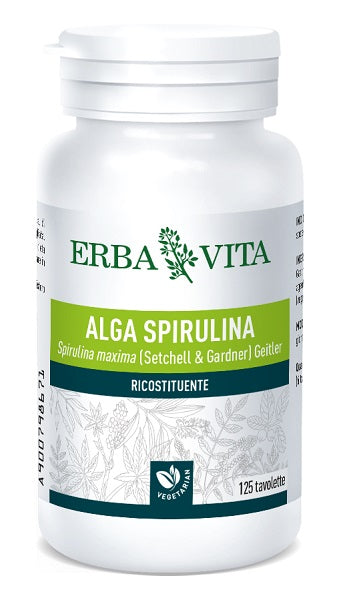 Alga Espirulina 125 comprimidos 400 mg