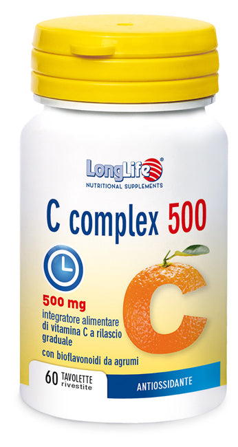 Longlife c complex 500 de liberación prolongada 60 comprimidos