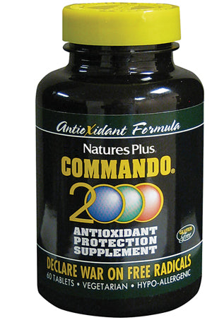 Commando 2000 antioxidante 60 comprimidos