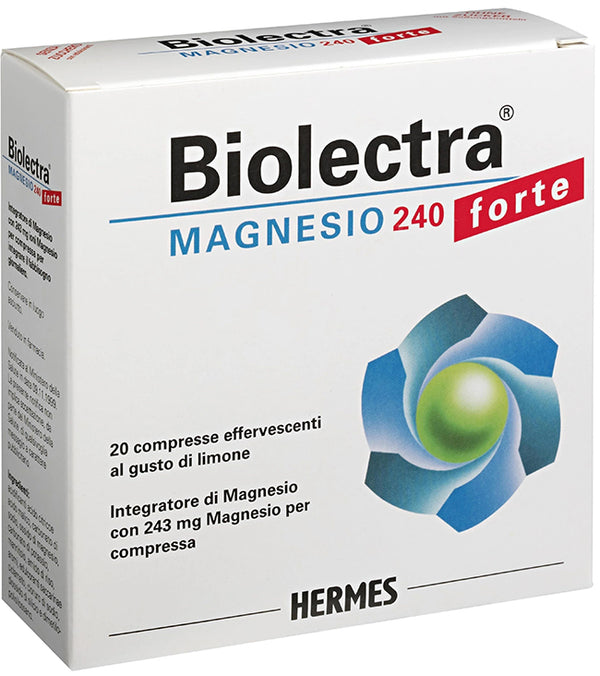 Biolectra magnesio fuerte 20 comprimidos