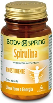 Body spring spirulina 50 capsules