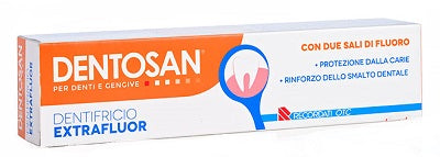 Dentosan extrafluor dentifricio 75 ml