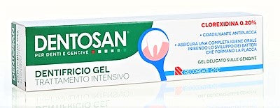 Dentosan gel toothpaste chlorhexidine 0.2% 75 ml