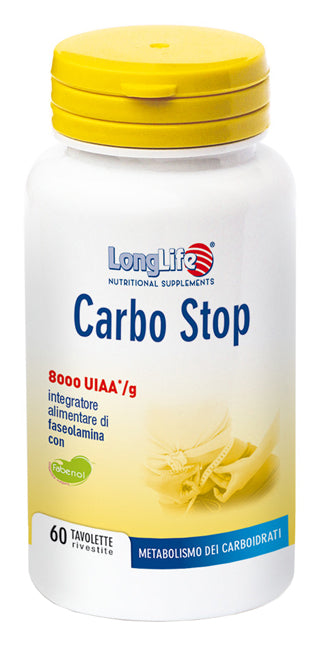 Longlife carbo stop 60 comprimidos