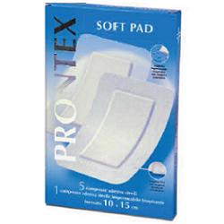 Prontox soft pad gasa comprimida autoadhesiva 10x15cm 6 piezas