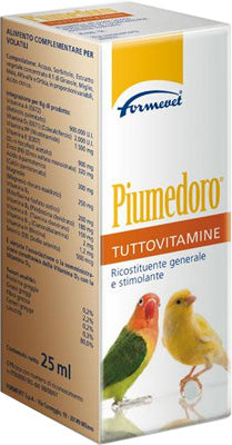 Piumedoro all vitamins 25 ml bottle