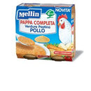 Mellin pappa completa pollo 250 g 2 pezzi