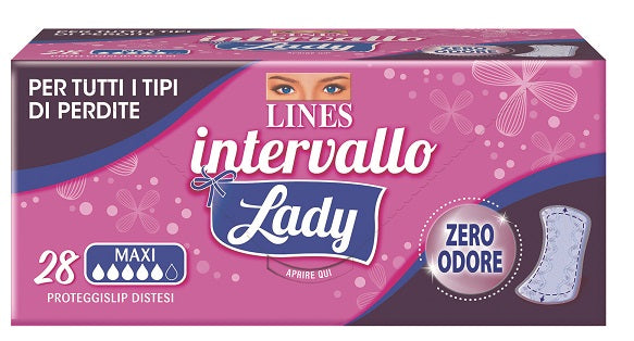 Intervallo lady maxi 28 pezzi + coupon