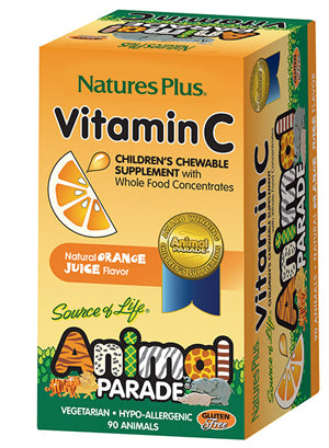 Animal parade vitamina c 90 comprimidos masticables