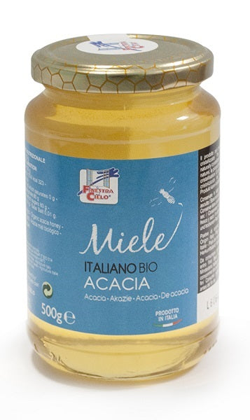 Miele di acacia bio 500 g