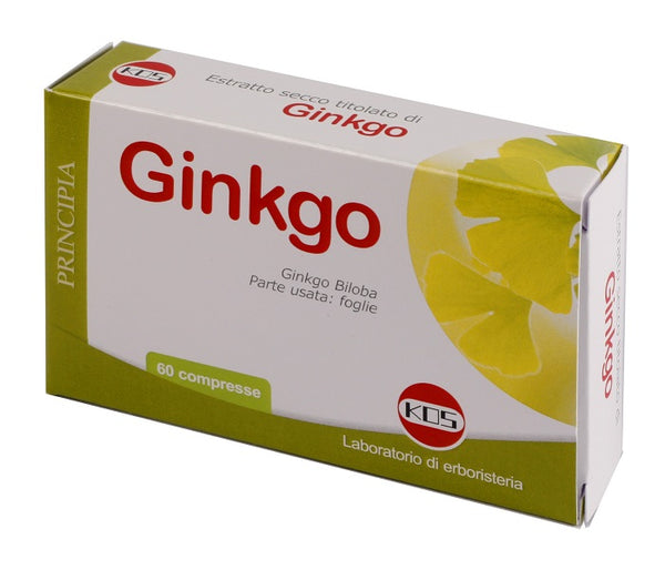 Ginkgo biloba dry extract 60 tablets