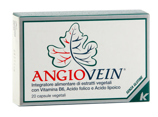 Angiovein 20 gelatin capsules