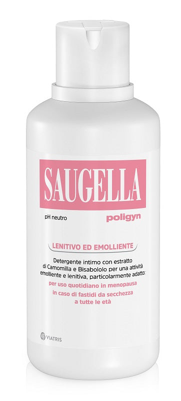 Saugella poligyn ph neutro detergente intimo lenitivo ed emolliente 500 ml