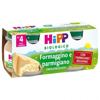 Hipp queso tres quesos homogeneizado ecológico 2x80 g