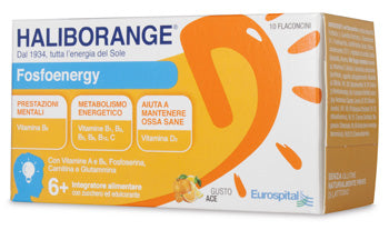 Haliborange fosfoenergy 10 flaconcini 10 ml