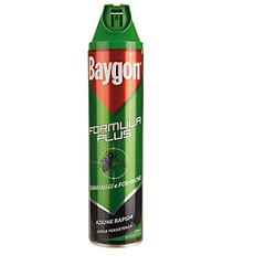 Baygon insecticida para cucarachas y hormigas plus spray 400 ml