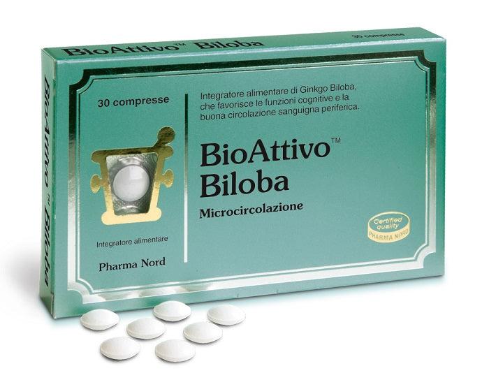 Bioattivo biloba 30 compresse