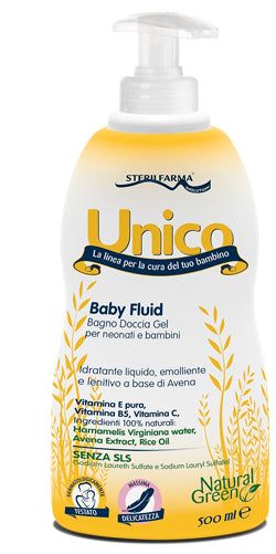 Unique baby fluid with 500 g dispenser