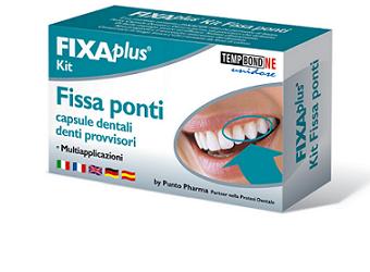 Cemento provvisorio per ponti fixaplus kit 1 pezzo