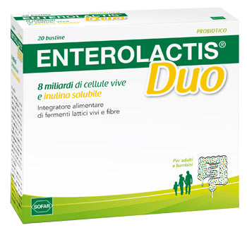 Enterolactis duo polvere orale 20 bustine