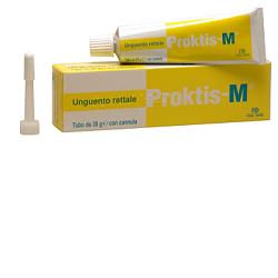 Unguento rettale proktis/m plus 30g con cannula