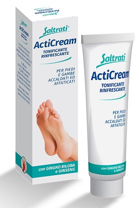 Saltrati acticream tonificante rinfrescante per piedi e gambe 100 ml