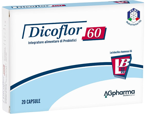 Dicoflor 60 20 cápsulas