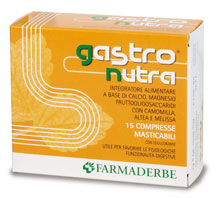 Gastro nutra 15 compresse masticabili