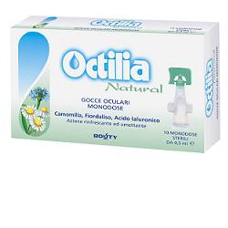 Octilia natural gocce occhi irritati e arrossati 10 flaconcini monodose 0,5 ml