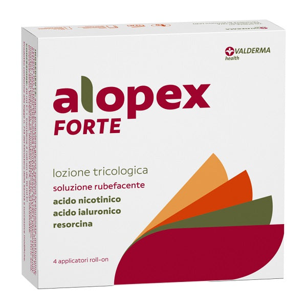 Alopex forte lozione rubefacente 2 roll on 20 ml