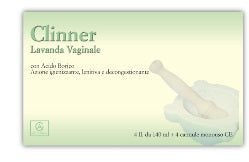 Clinner lavanda vaginale 4 flaconi 140 ml + 4 cannule vaginali monouso in blister