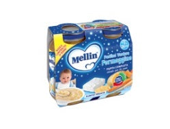 Mellin baby complete dinner cheese pastica 2 pieces of 200 g