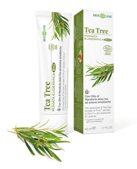 Biosline tea tree eudermic ointment cert ecocert 50 ml