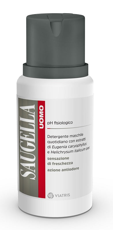 Saugella uomo ph fisiologico detergente maschile 200 ml