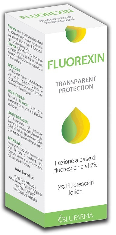 Fluorexin transparent protection lozione antibatterica 50 ml