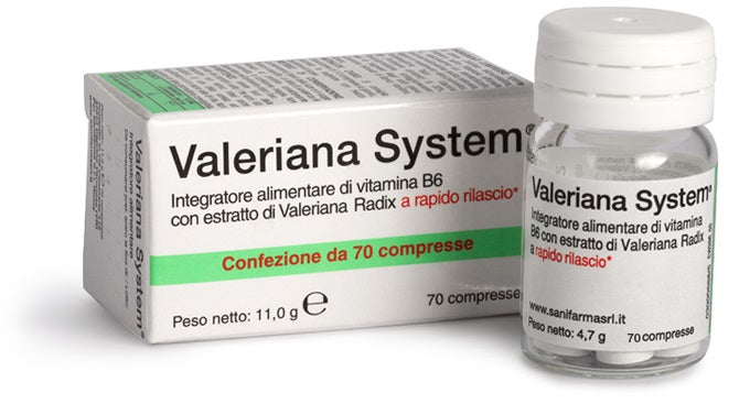 Valeriana system 70 tablets