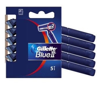 Maquinilla de afeitar estándar gillette blue ii 6 x 20 x 5