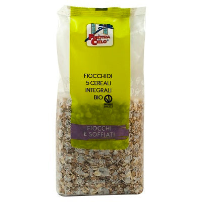 Organic 5 cereal flakes 500 g