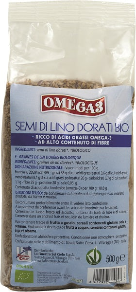 La ventana al cielo semillas de lino doradas 500 g