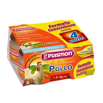 Plasmon homogenized chicken with gift 4 x 80 g