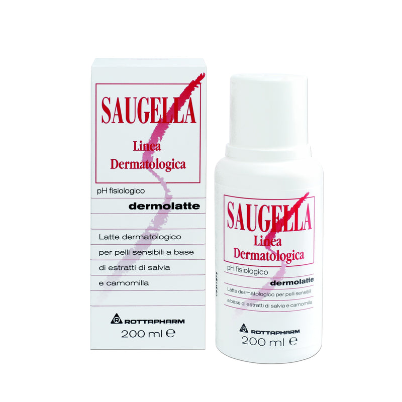 Saugella dermolatte viso detergente 200 ml