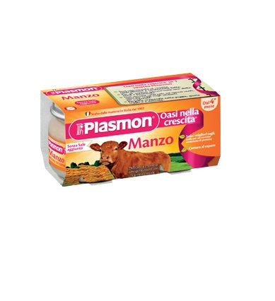 Plasmon homogenized beef 4 x 80 g