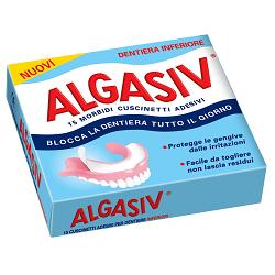 Adhesivo Algasiv para dentadura inferior 15 piezas.