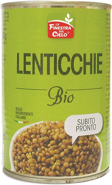 Organic ready lentils 400g