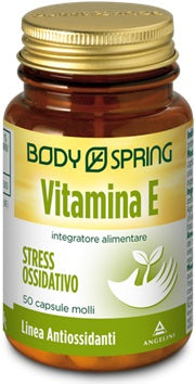 Body spring vitamina e 50 cápsulas